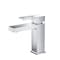 Kibi Cubic Single Handle Bathroom Vanity Sink Faucet KBF1002CH - alternate 1
